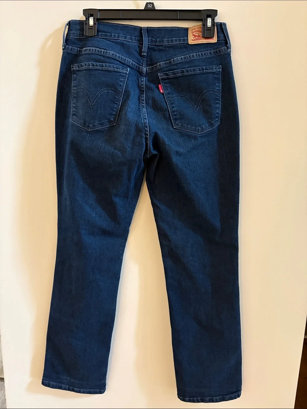 Levi's Slim Straight Dark Blue Jeans